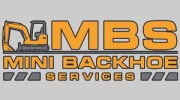 Mini Backhoe Services