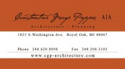 Pappas Constantine George Architecture-Planning