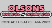 Olson's Sewer Service & Olson's Excavating Services