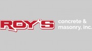 Roy's Concrete Construction & Masonry