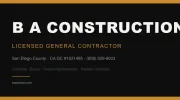 B-A Construction