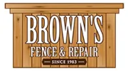 Brown's Fence & Repair