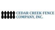 Cedar Creek Fence