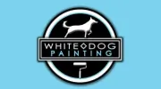 White Dog Painting