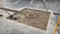 Parking Lot Catch Basin Repair in Traverse City, MI | Drain Repair