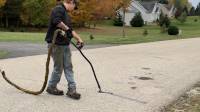 Hot Rubber Asphalt Crack Sealing in Traverse City, MI